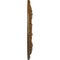 Ekena Millwork Rose Ceiling Medallion (Fits Canopies up to 13 1/2"), 33 7/8"OD x 2 3/8"P, Smokey Topaz Crackle CM33ROSTC - alternate 3